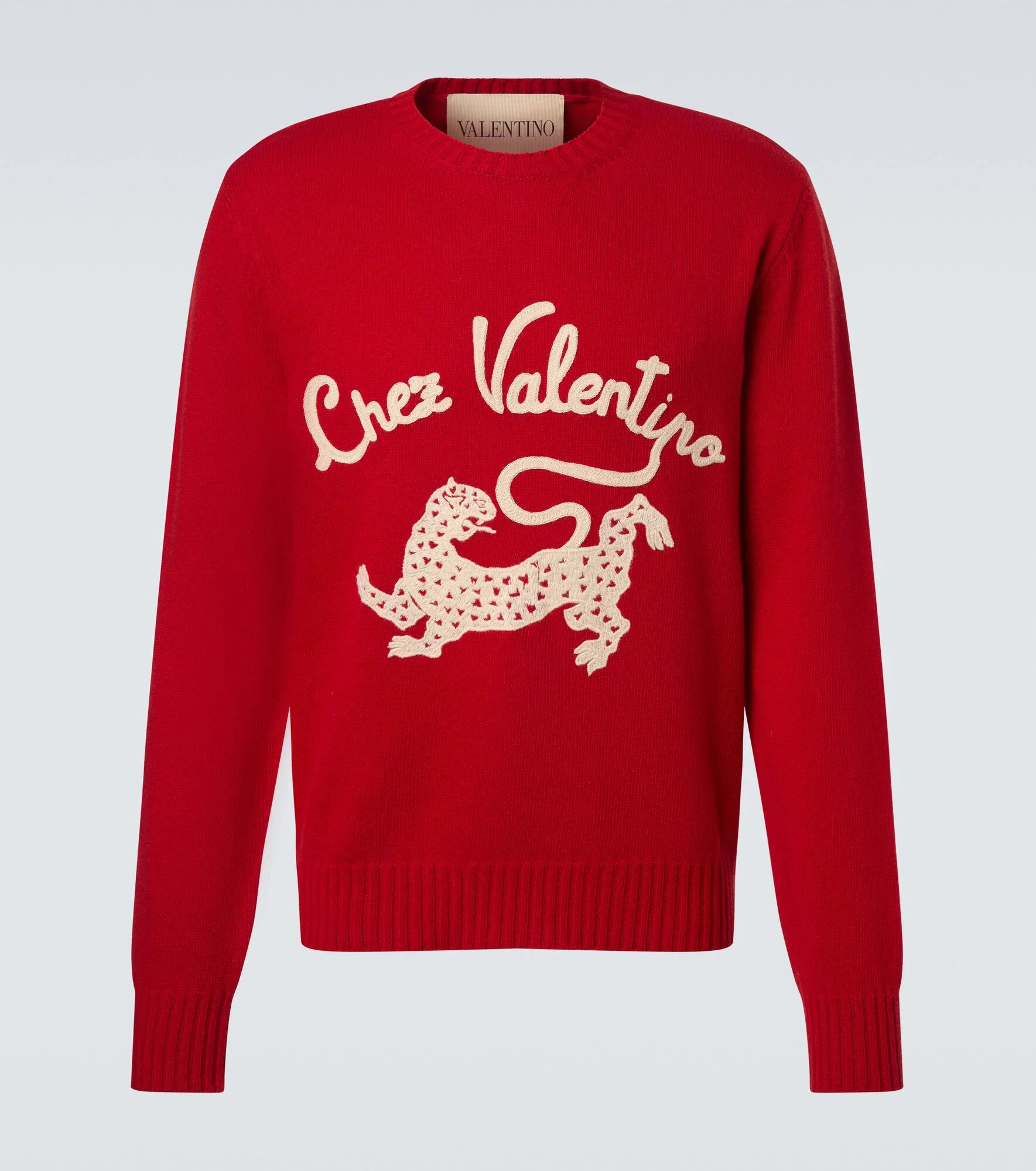 Chez Valentino virgin wool sweater - 1