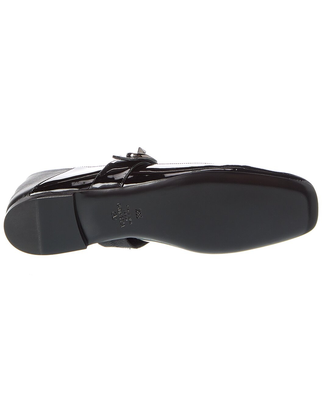Valentino VLogo Locker Patent Flat - 4