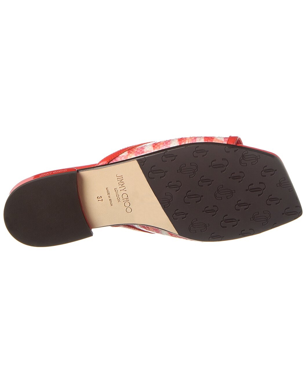 Jimmy Choo Nako Woven & Leather Flat - 4