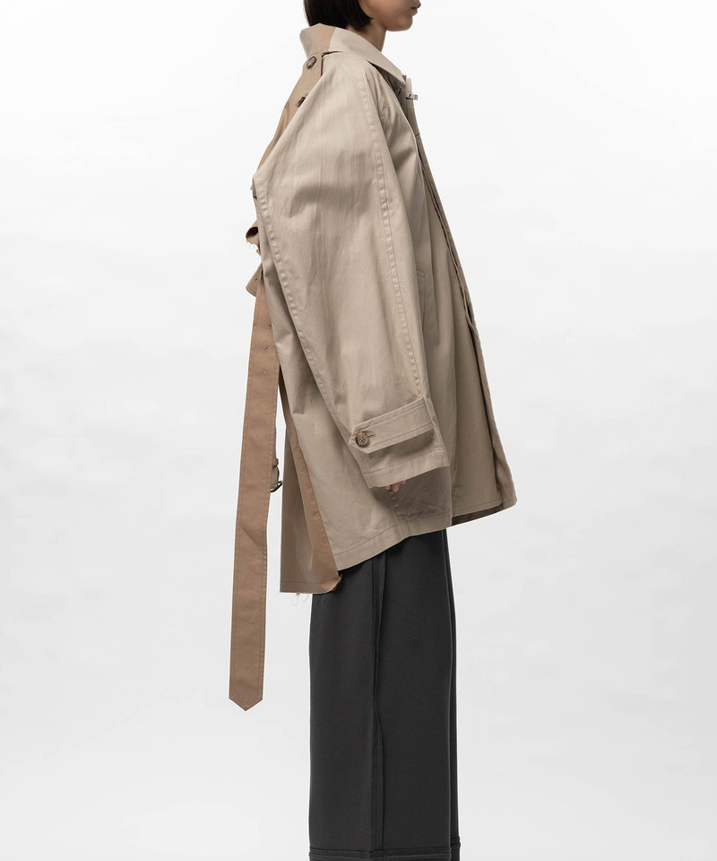 Vest Combined Balmacaan Coat 15