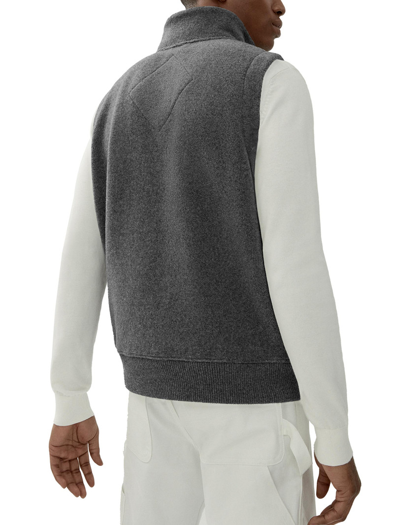 Men's Humannature Mersey Fleece Vest - Quarry Grey 4