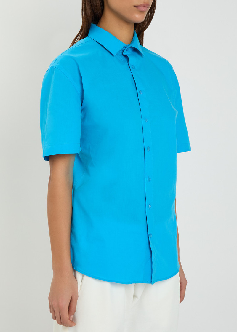 BETTTER Bettter Cut out Cotton-blend Shirt outlook