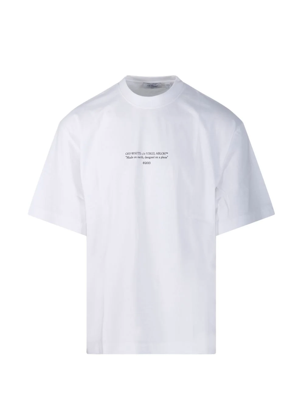 text-print T-shirt - 1