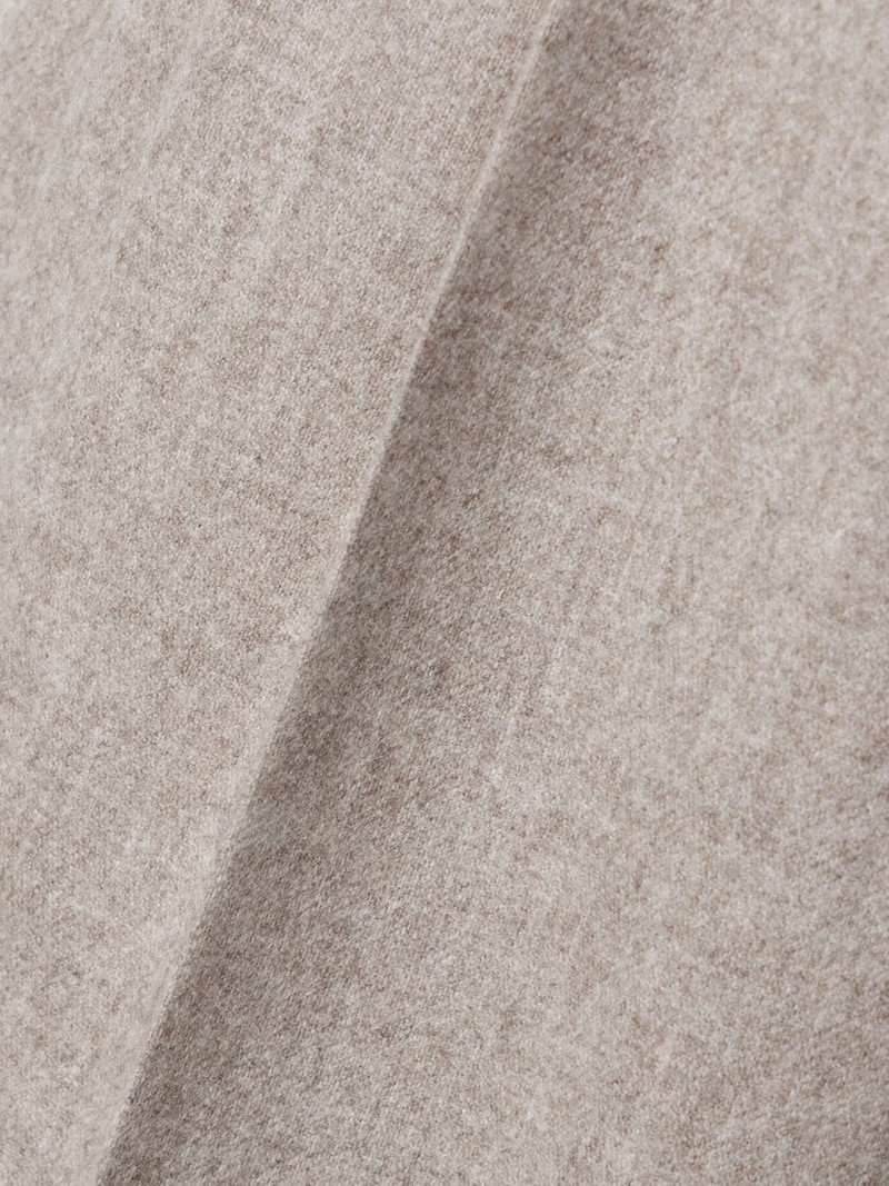 Norbert brushed wool and cashmere-blend straight-leg pants Cream 5