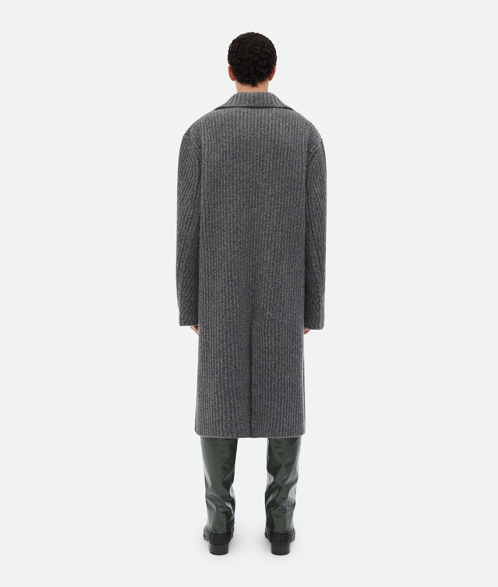Felted Wool Knitted Coat - 3