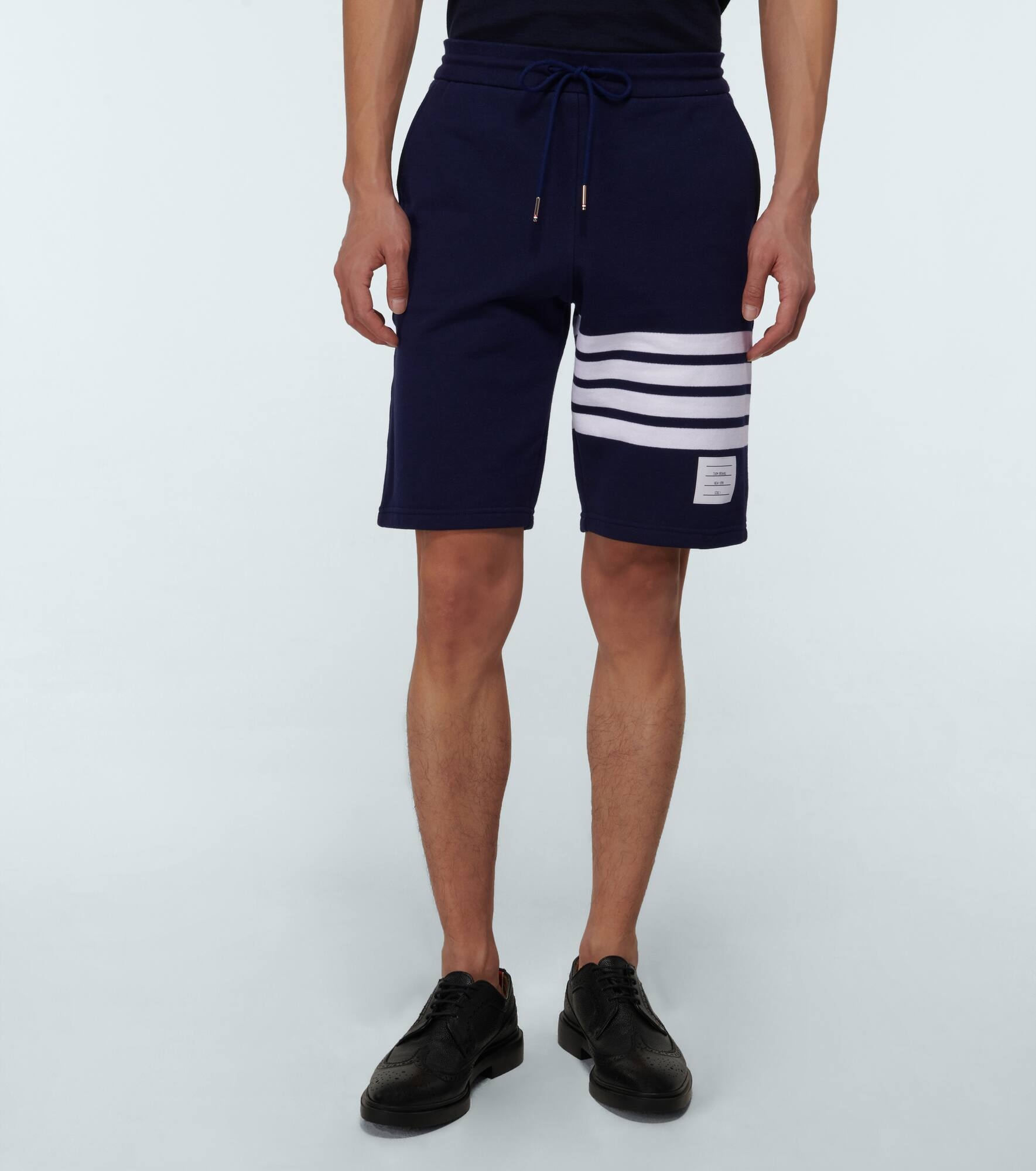 4-Bar jersey shorts - 3