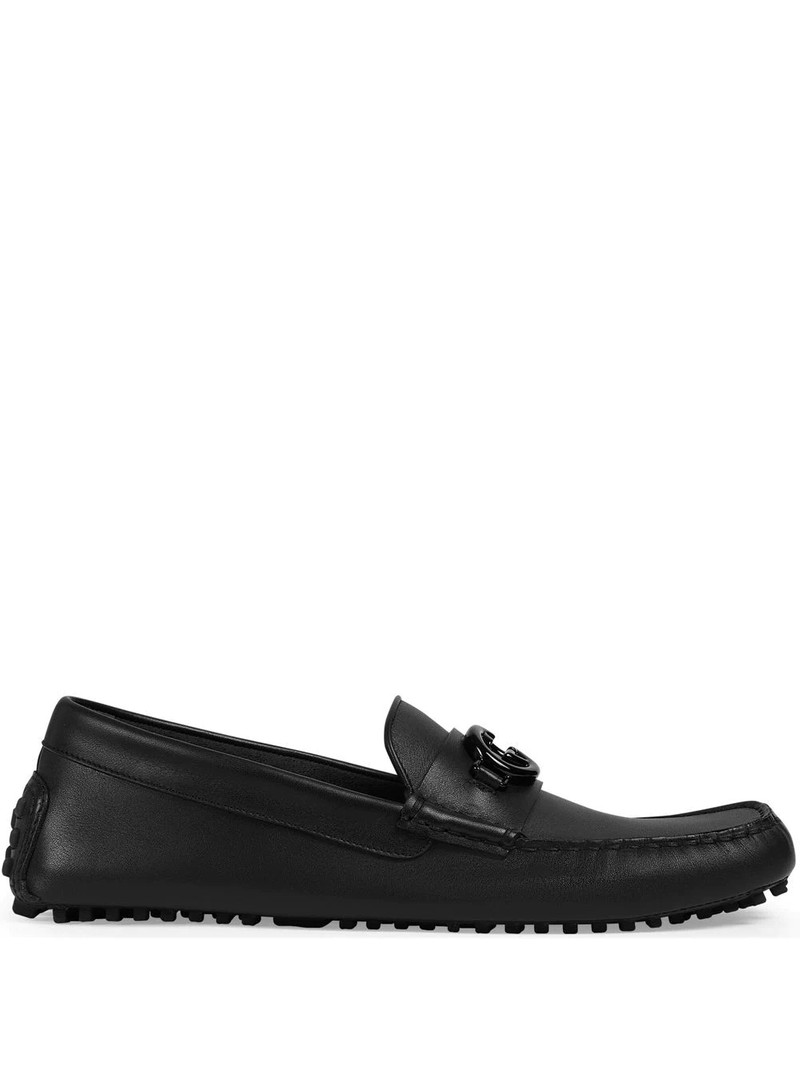 GG-motif driver moccasins - 1