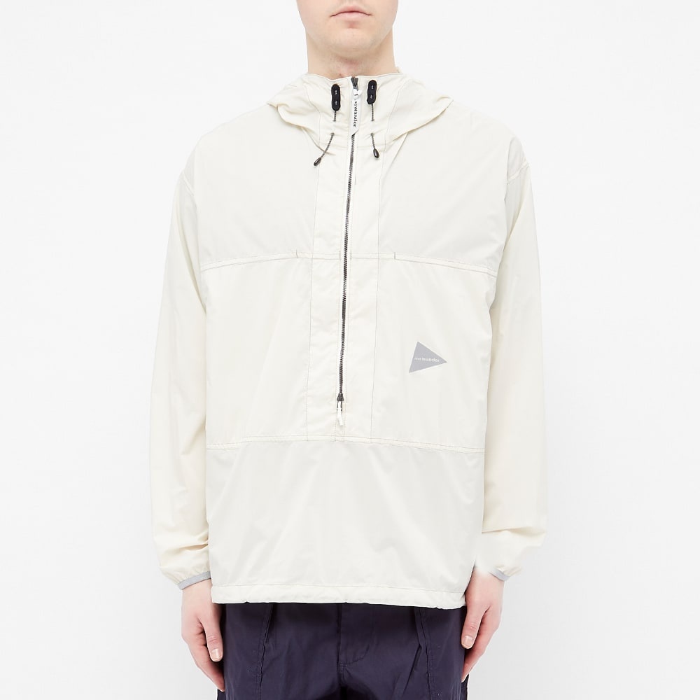 And Wander Pertex Wind Pullover Jacket - 4