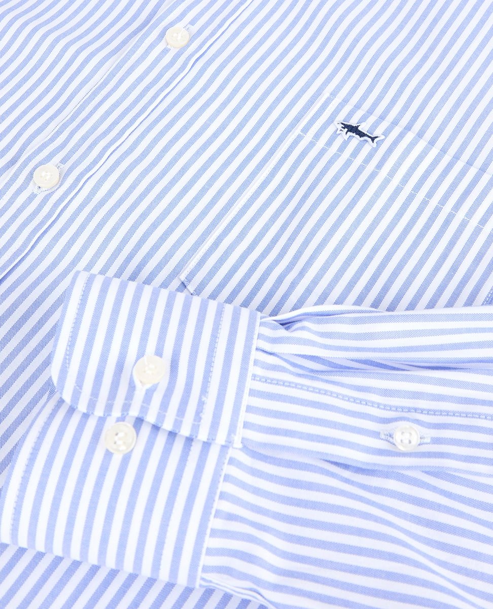Striped Oxford cotton shirt - 6