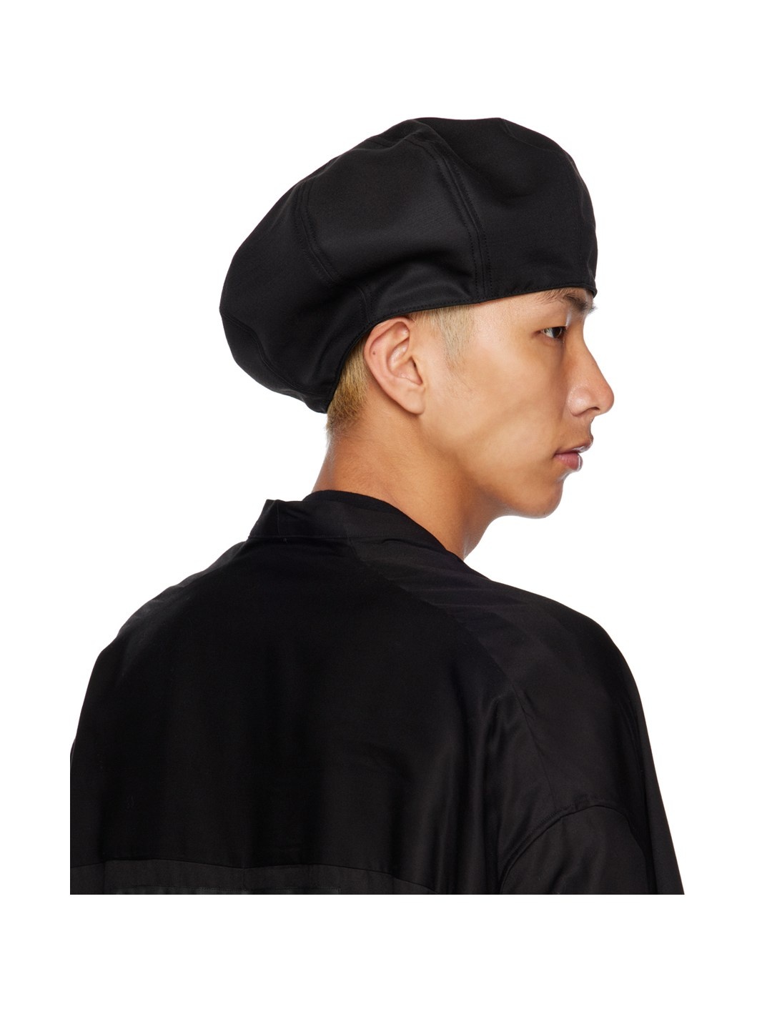 Black Patch Beret - 3