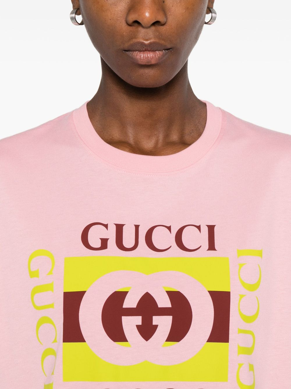 logo-print cotton T-shirt - 5