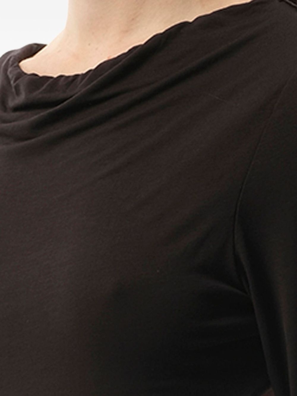 cutout long-sleeve bodysuit - 6