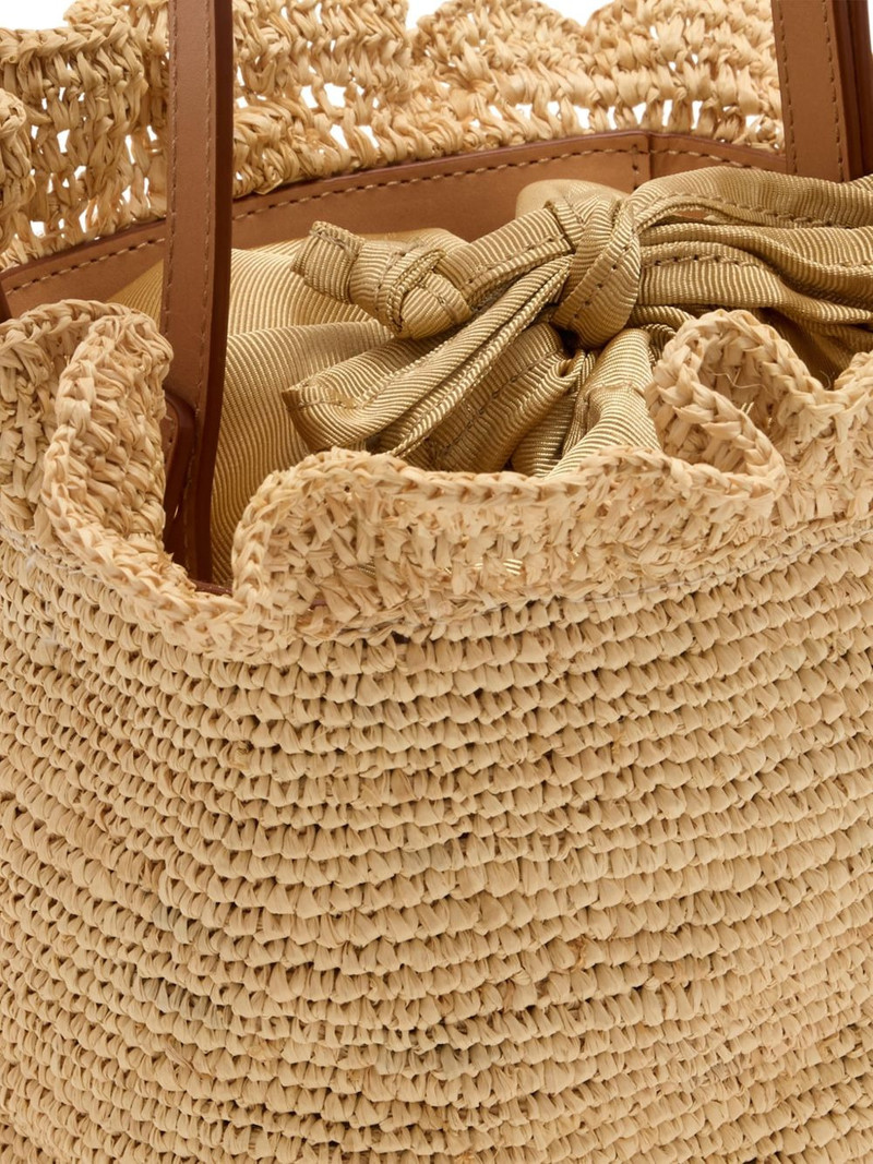 small Laith ruffled bucket bag 4