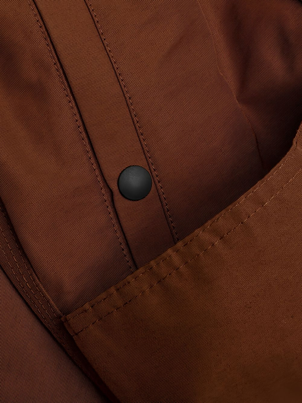 belted logo trousers - 4