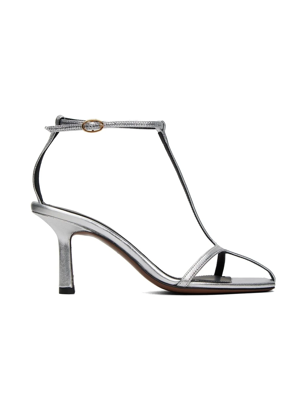 Silver Jumel Heeled Sandals - 1