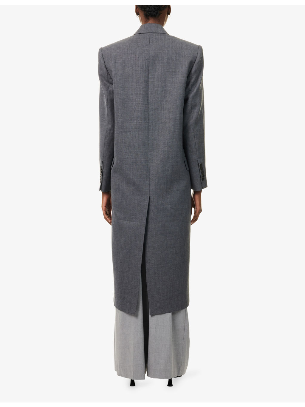 Seidler Tailored Wool-Blend Coat - 4