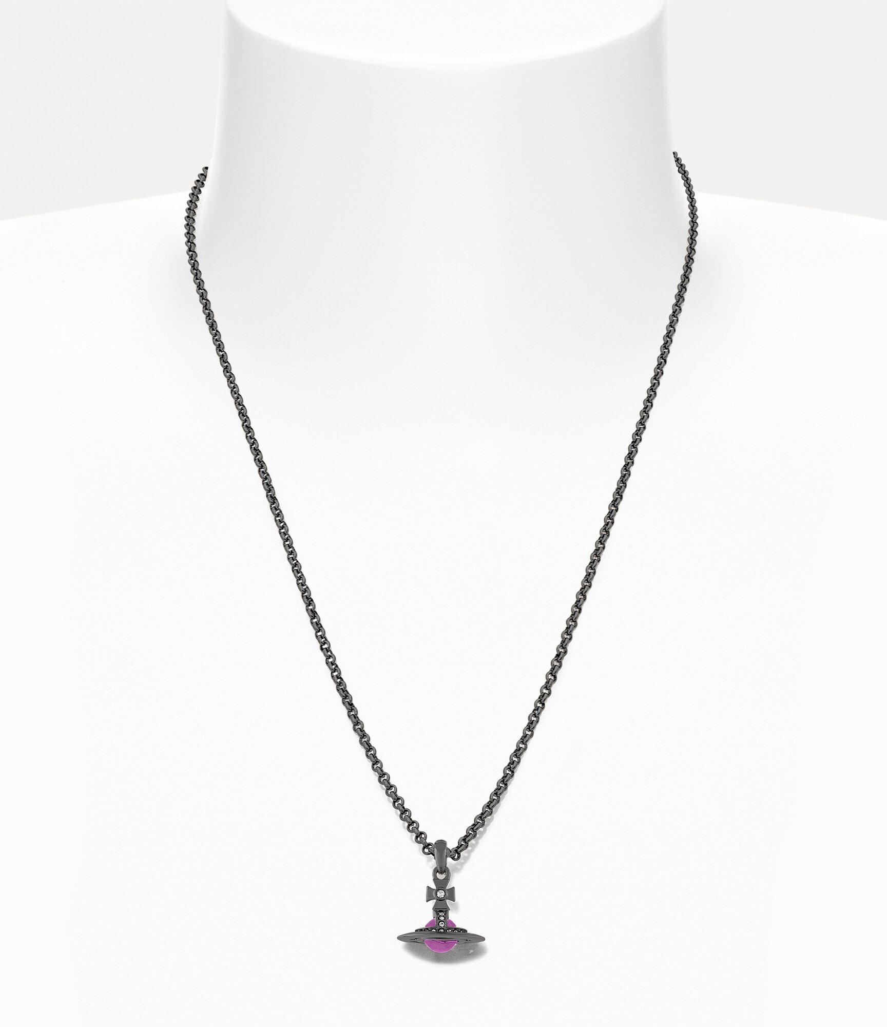 Vivienne Westwood MAN. NEW PETITE ORB PENDANT NECKLACE | REVERSIBLE