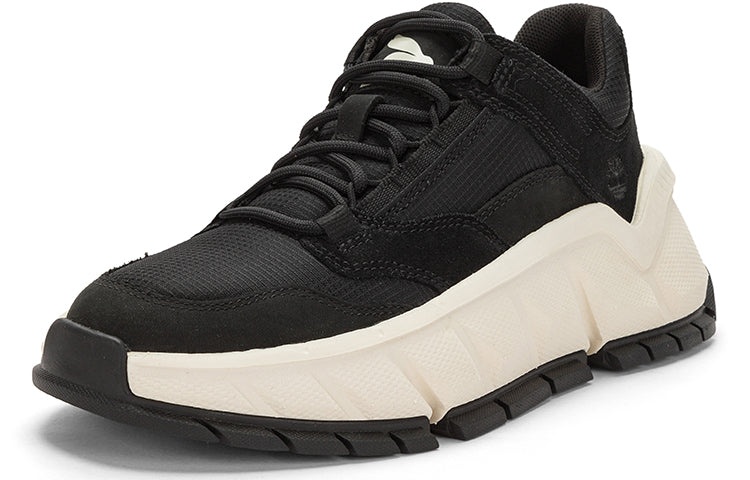 (WMNS) Timberland Turbo Low Trainers 'Black Suede' A5NANW - 3