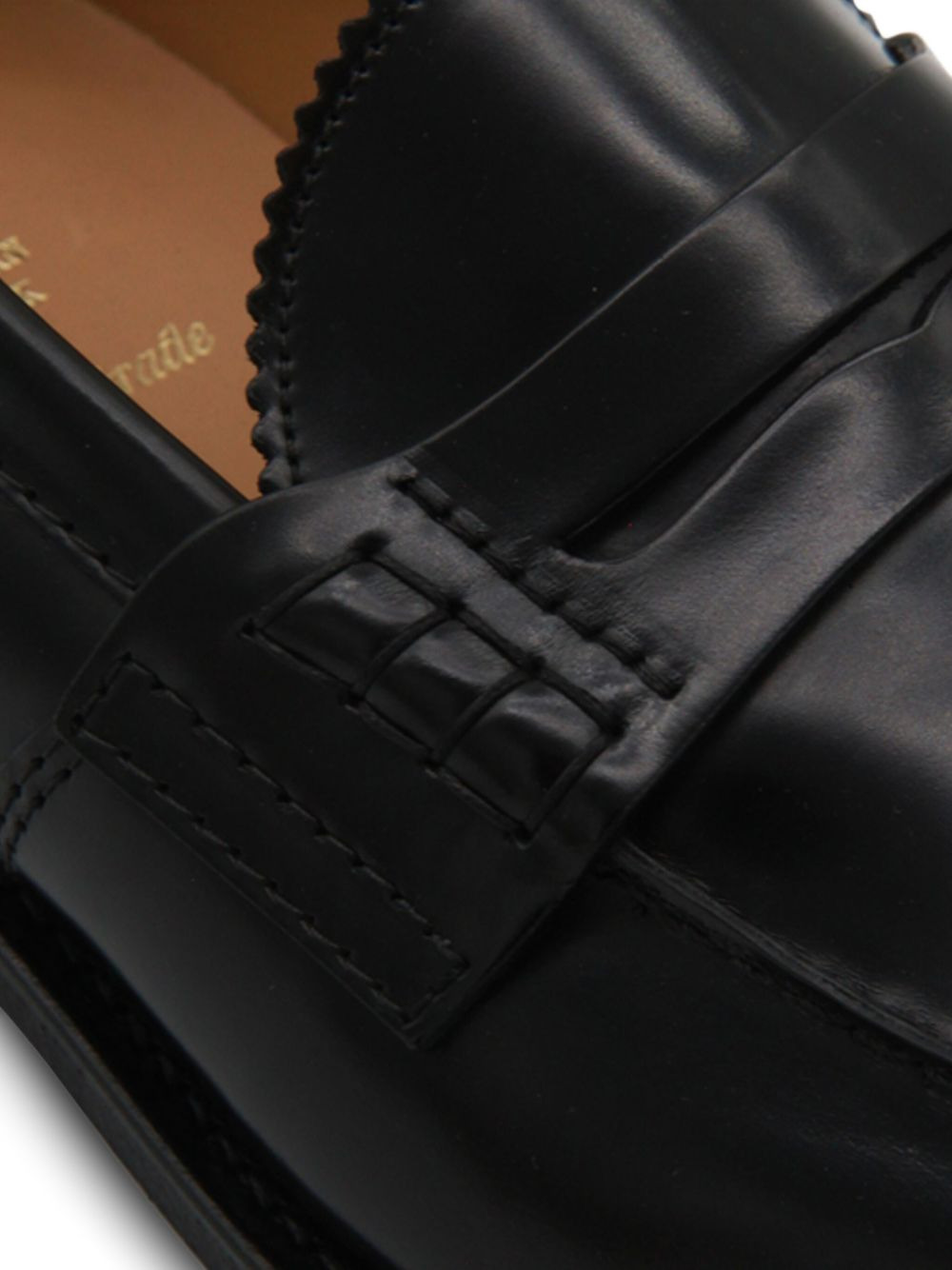 leather penny loafers - 3