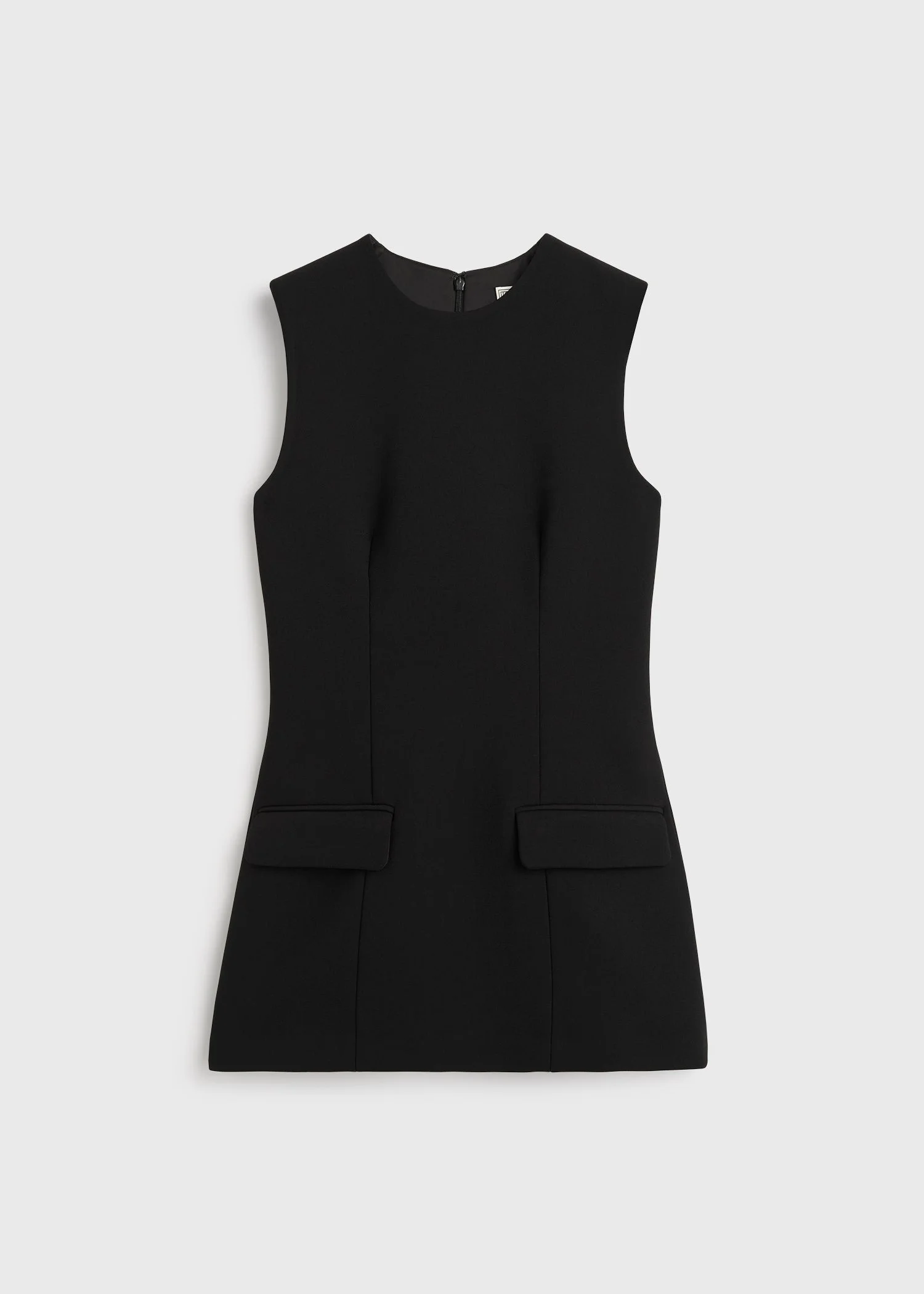 Sleeveless pocket top black - 1