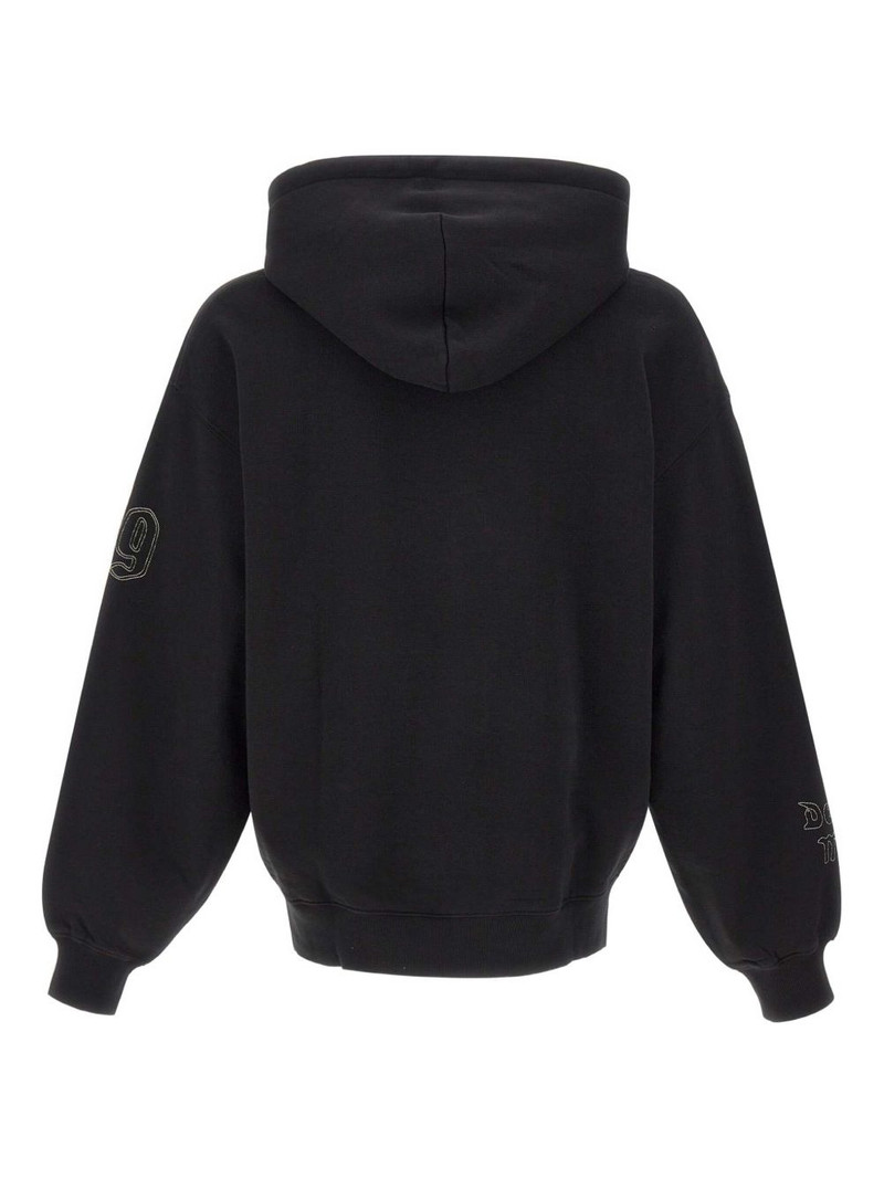 Hackwork graphic-embroidery hoodie 3