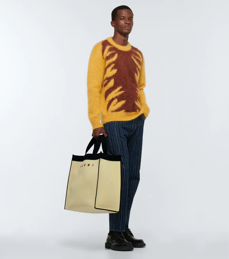 Marni Canvas tote bag outlook