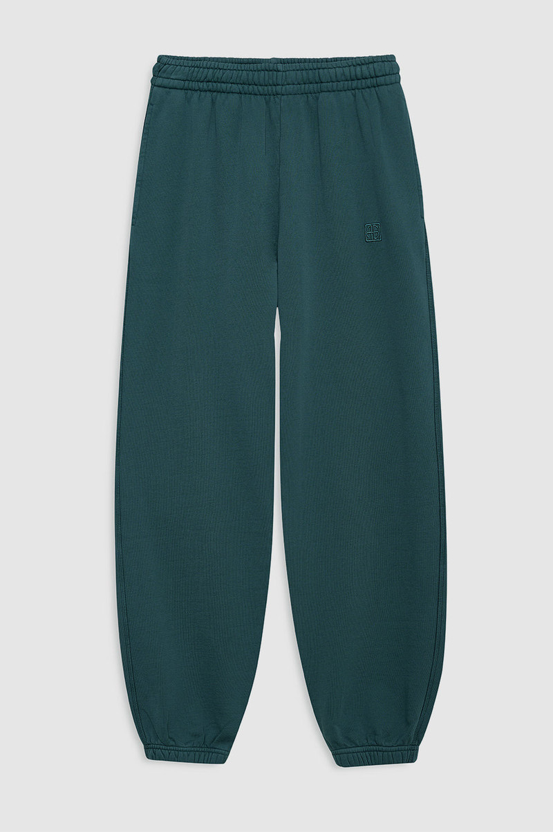 Karter Jogger Framed Monogram - Dark Teal 1