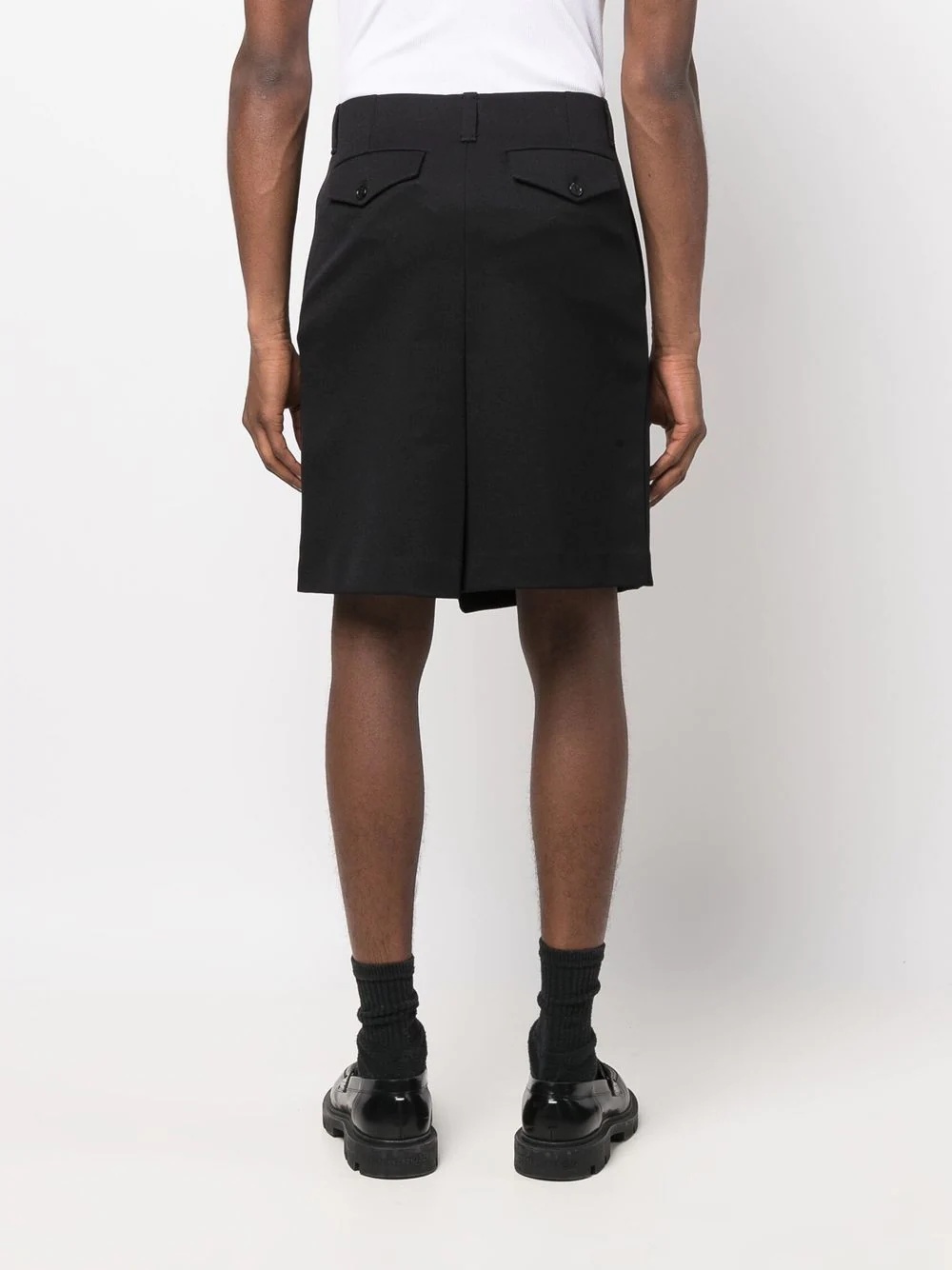 Solemn-X print shorts - 4