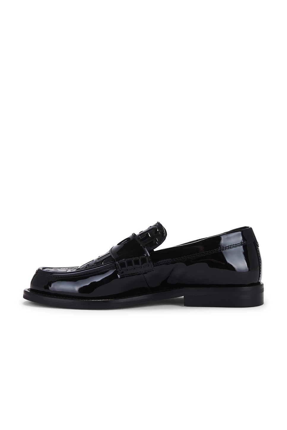 Wirdo Patent Monogram Loafers - 5