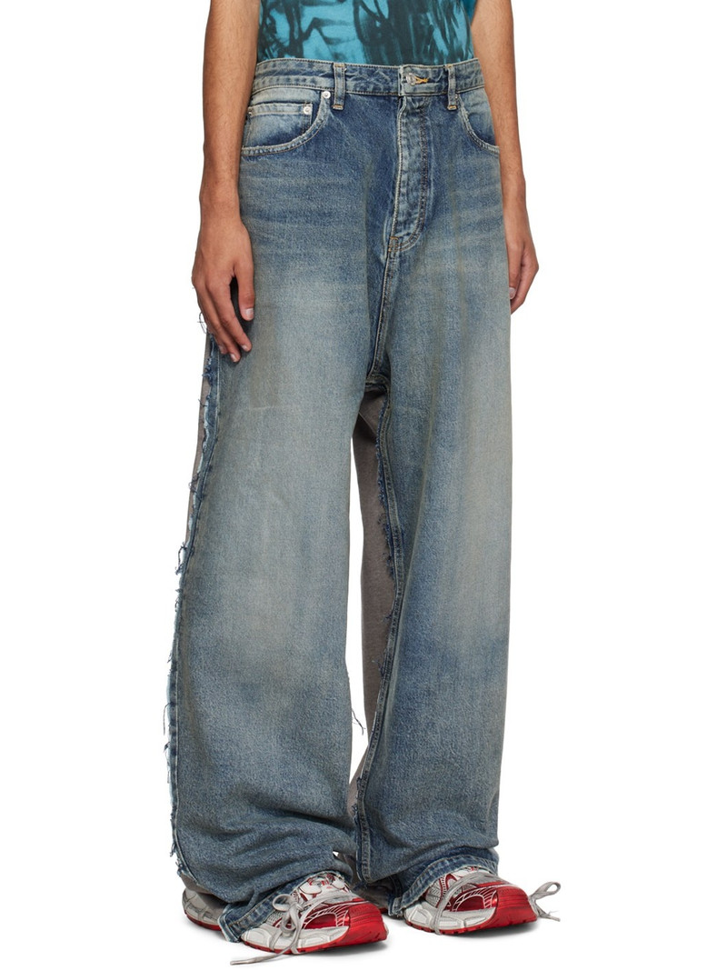 Blue Hybrid Jeans 2