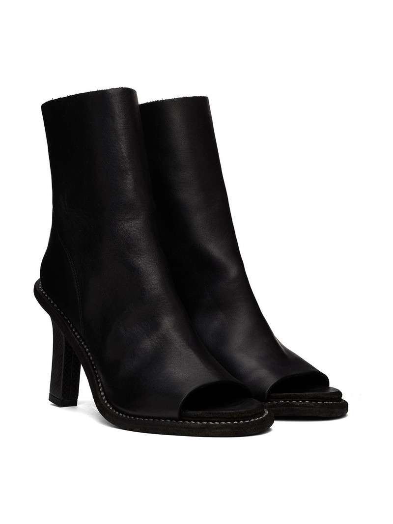 Black Guidi Edition Heels 4