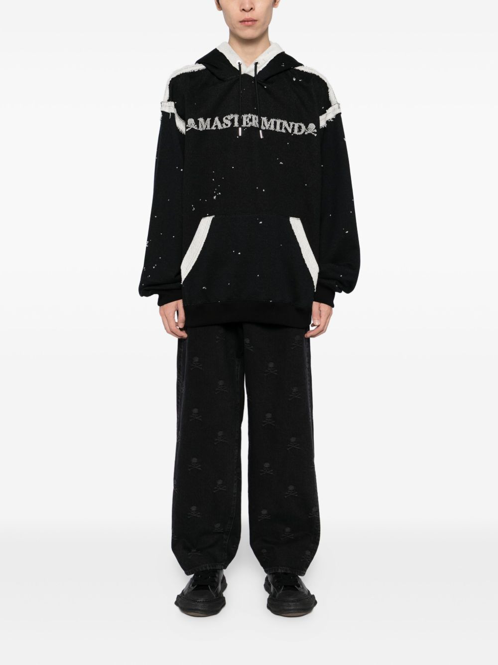 logo-print hoodie - 2