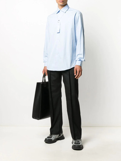 Lanvin fitted cotton shirt outlook