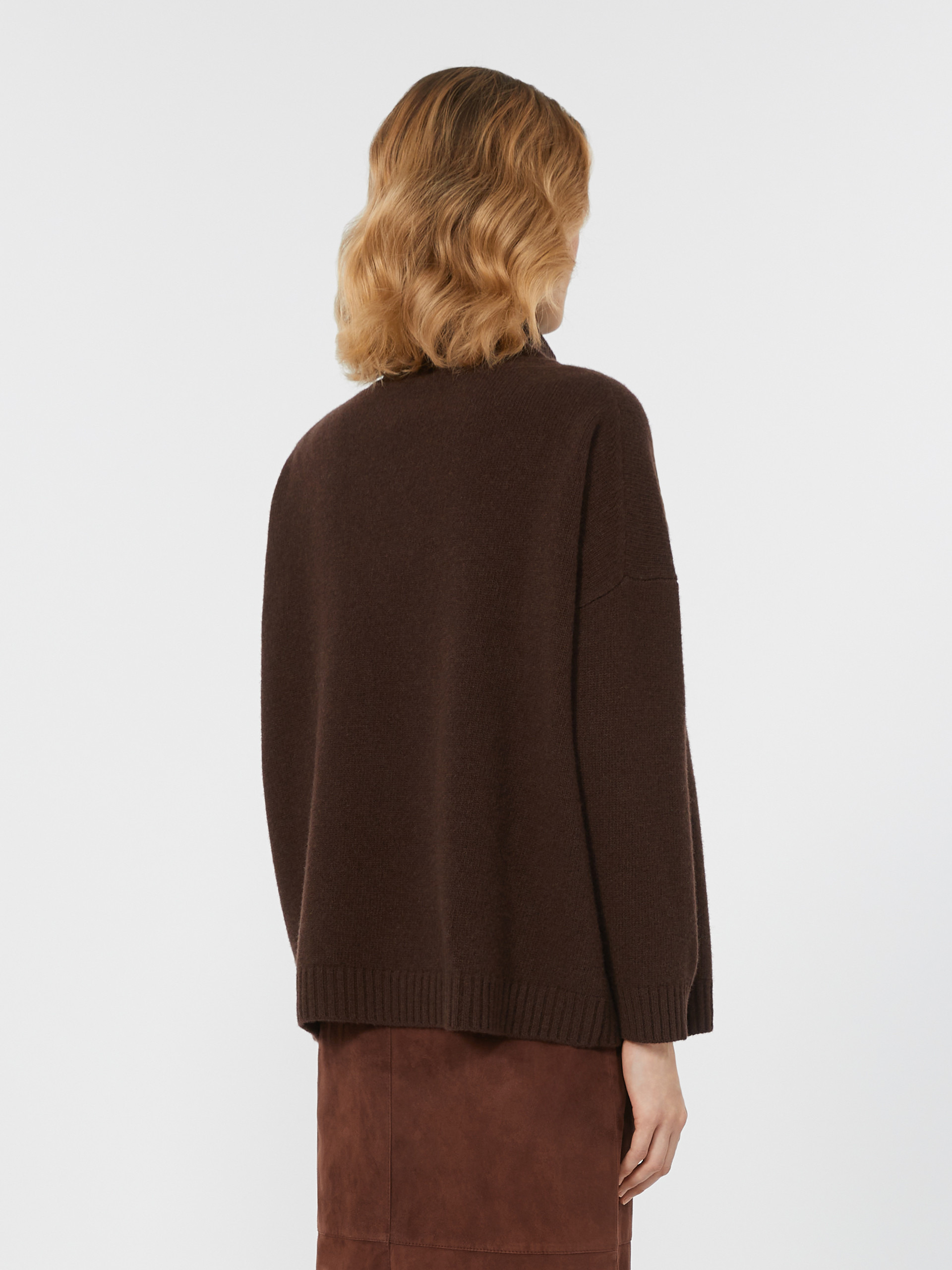 BORGIA Wool knit turtleneck jumper - 4