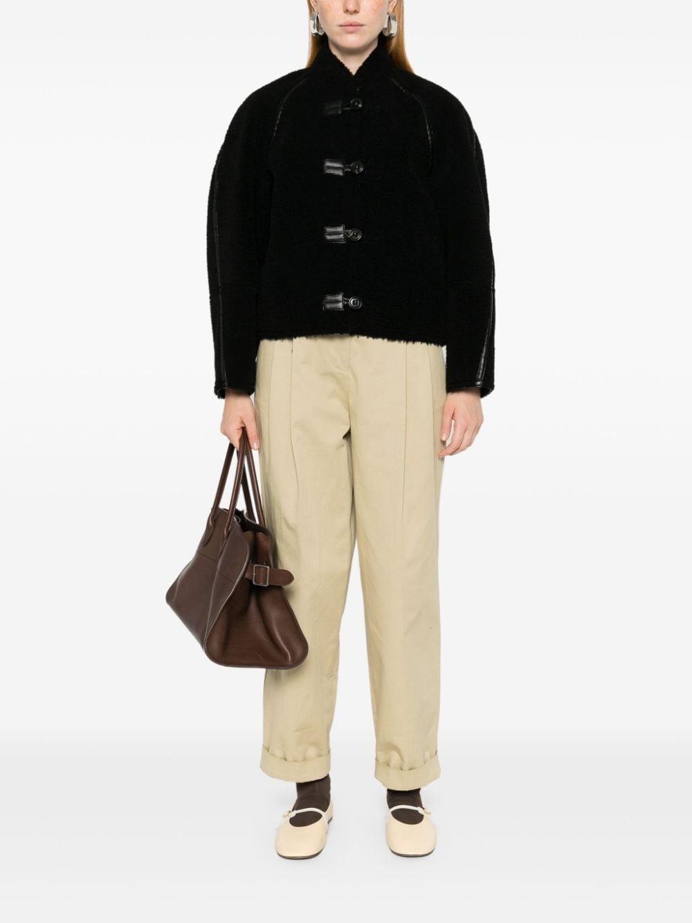 faux-shearling jacket - 2