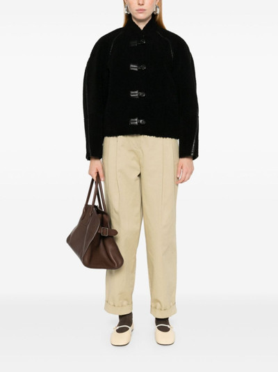 LOW CLASSIC faux-shearling jacket outlook