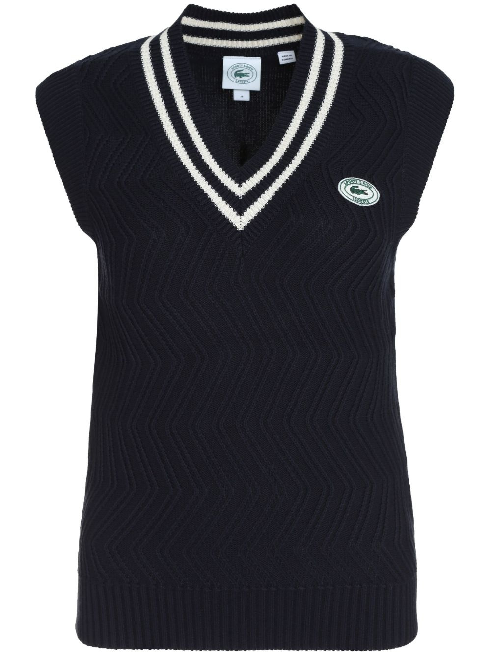 Lacoste x Sporty & Rich vest - 1
