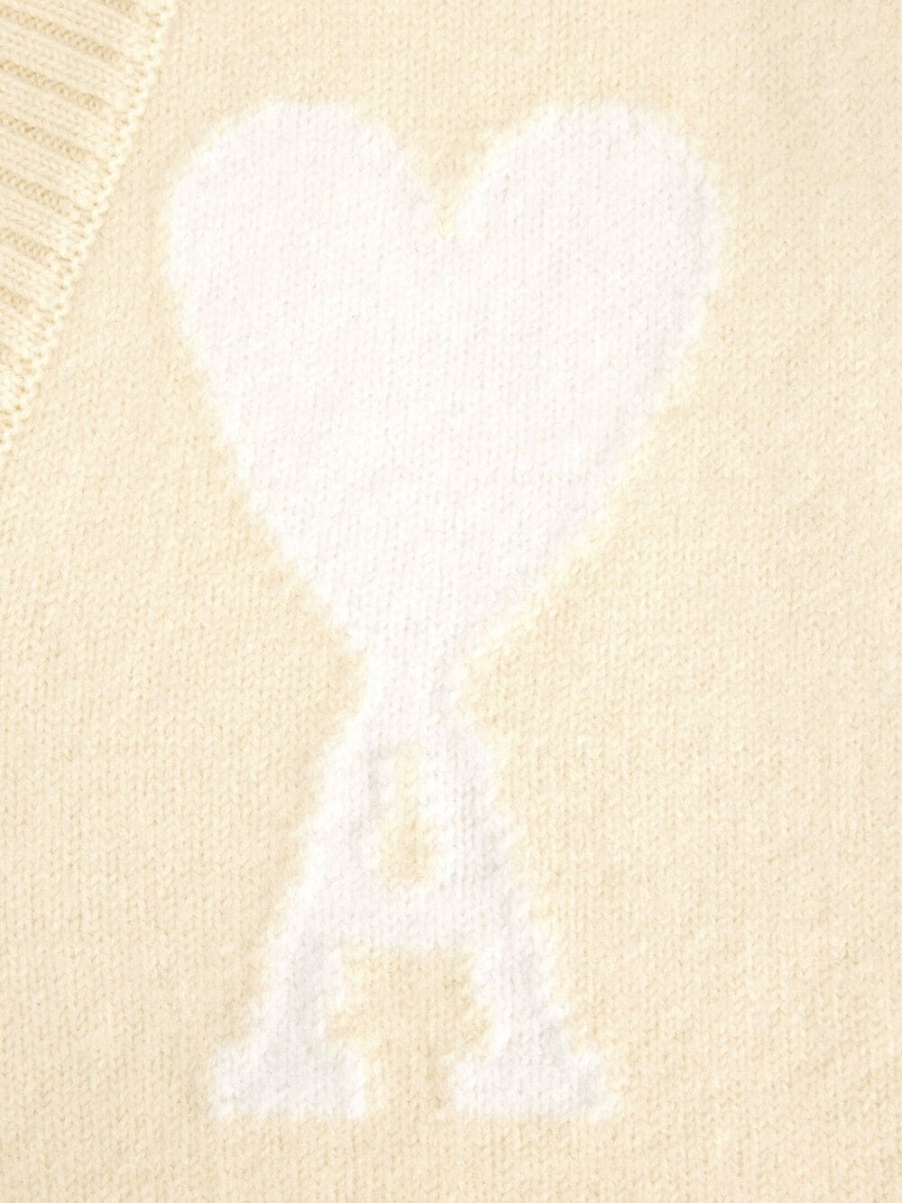 logo-intarsia knit vest - 6