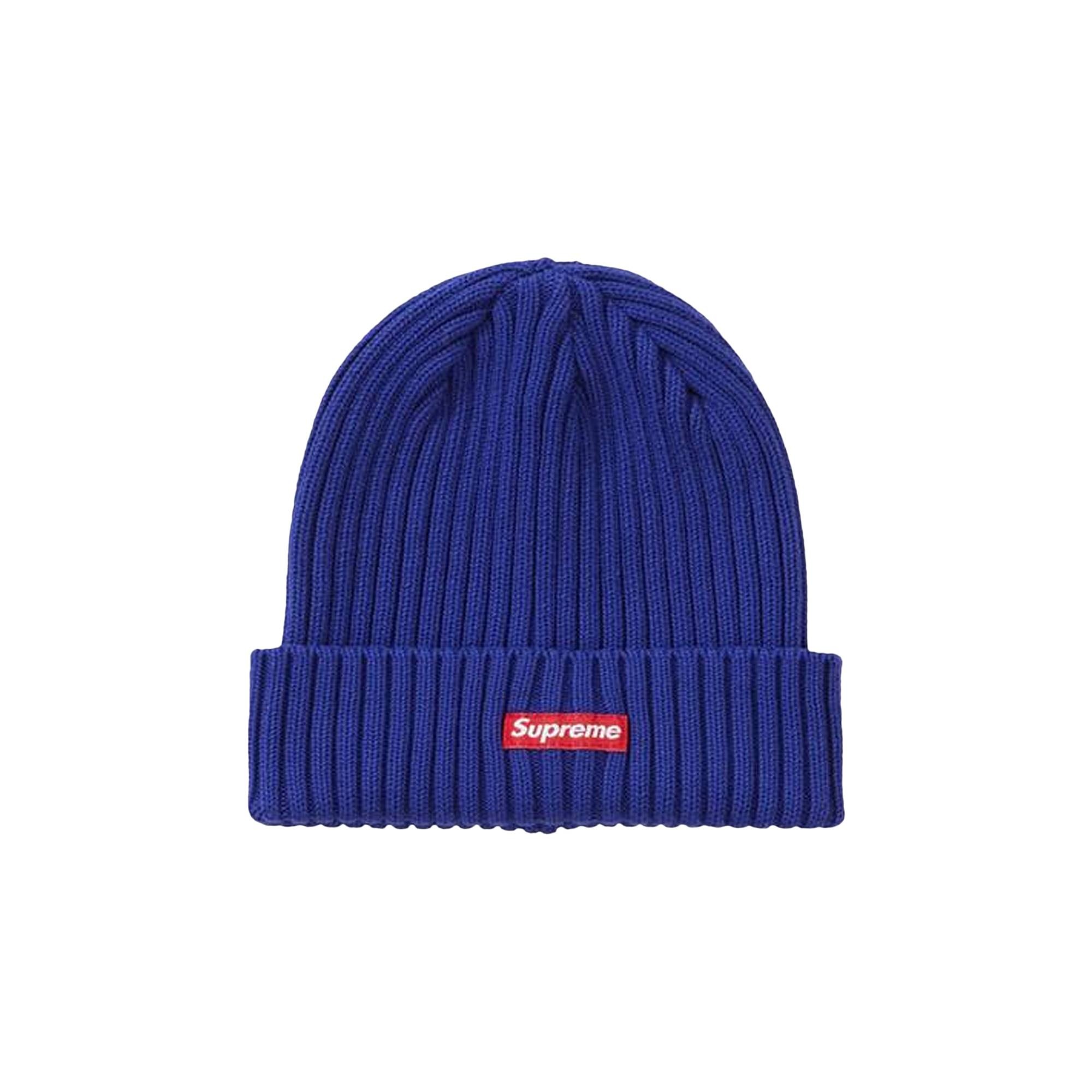 Supreme Overdyed Beanie 'Dark Royal' - 1