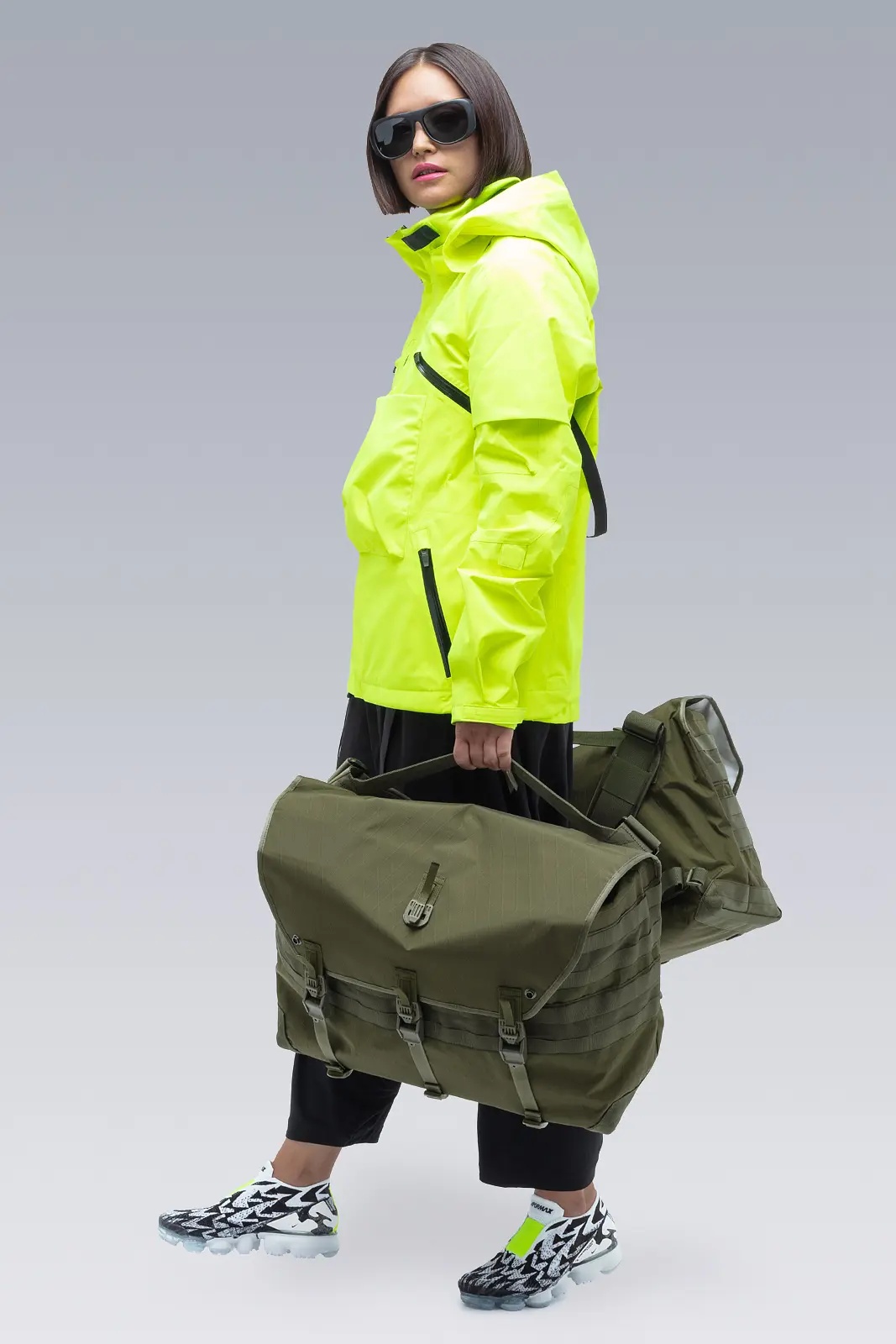 3A-6TS Tec Sys Messenger Einsatztasche Olive - 23