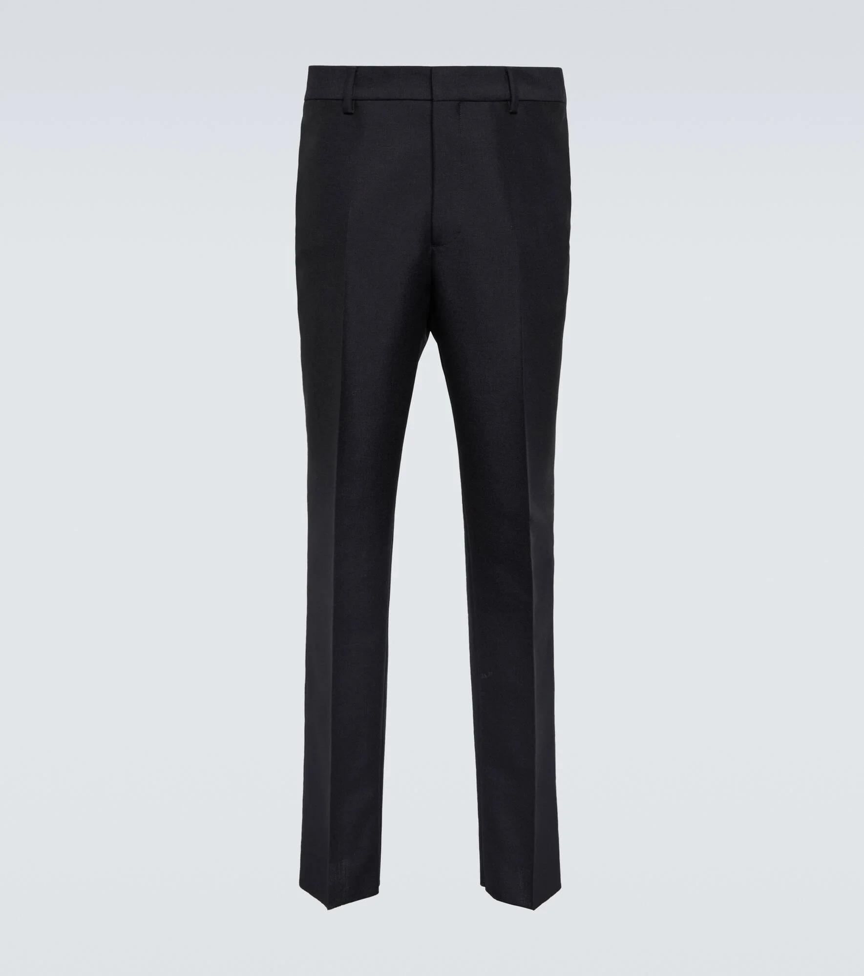 Mohair and wool slim pants - 1