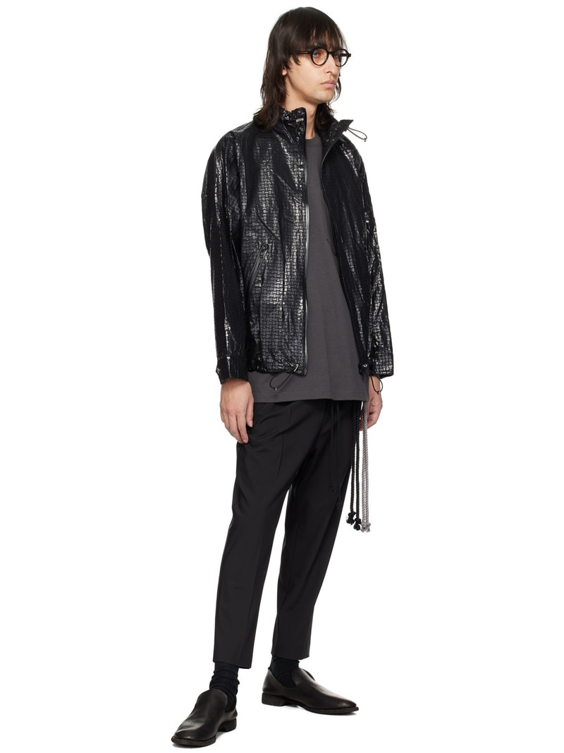 Song for the Mute Black Coated Jacket outlook