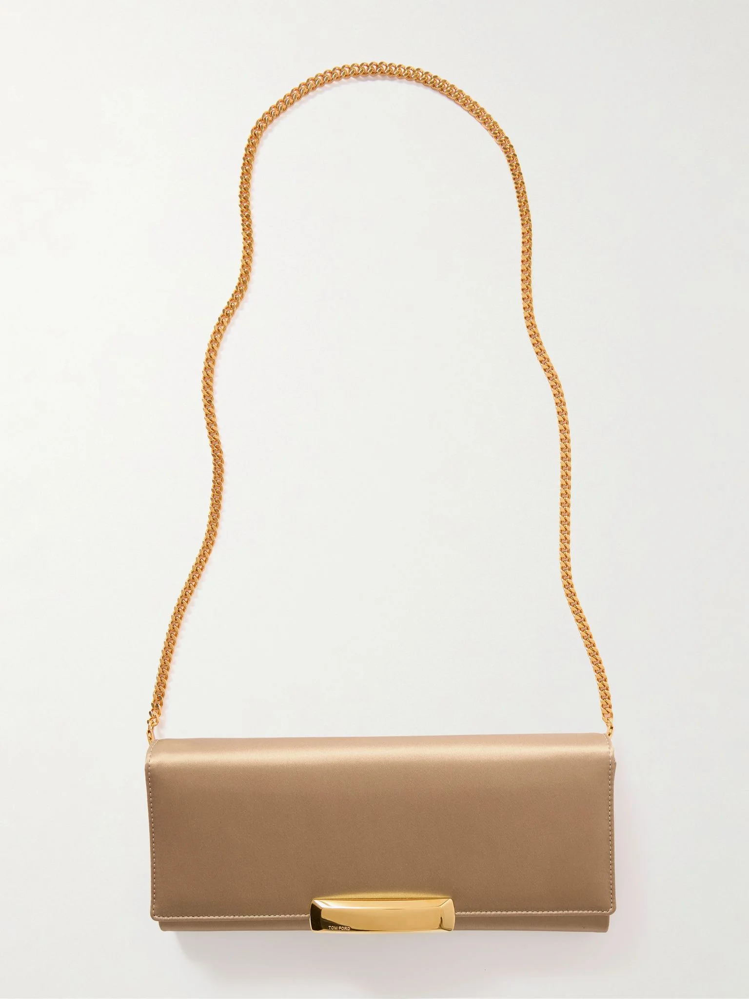 Satin clutch Blush - 1