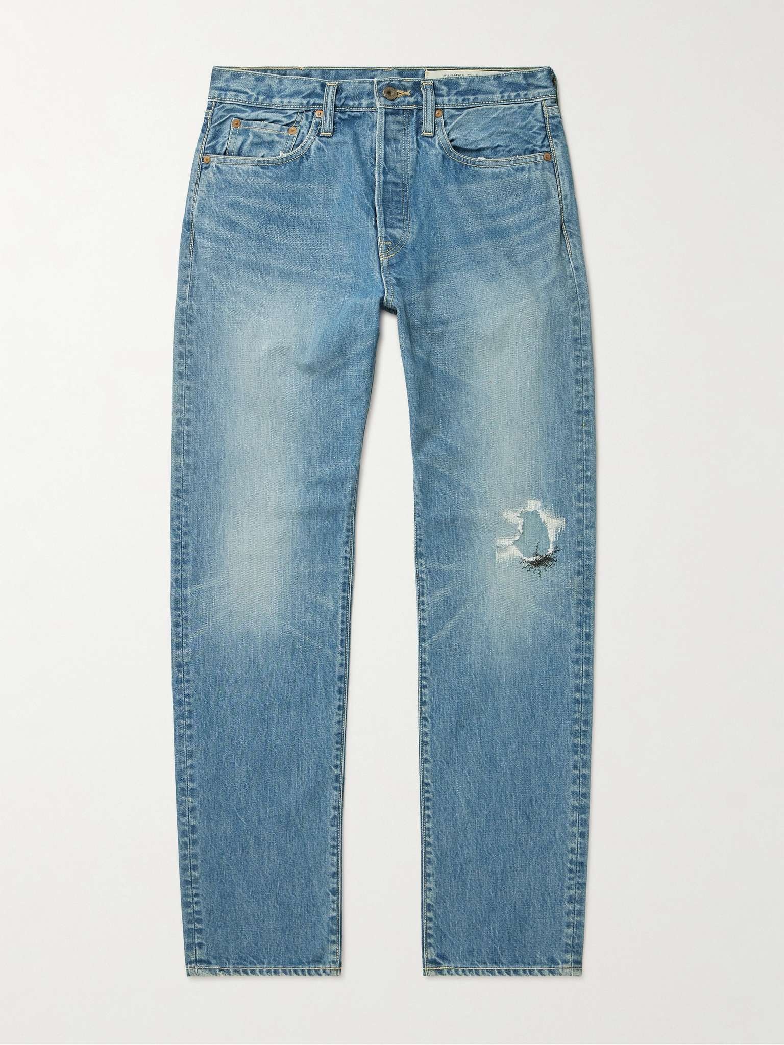 Monkey CISCO Slim-Fit Distressed Jeans - 1