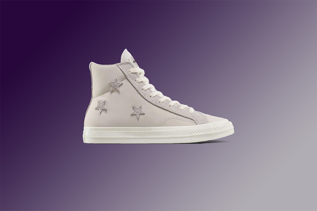 CONVERSE X DAILY PAPER STAR PLAYER 76 HI - WHITE SAND/EGRET/BLACK - 5