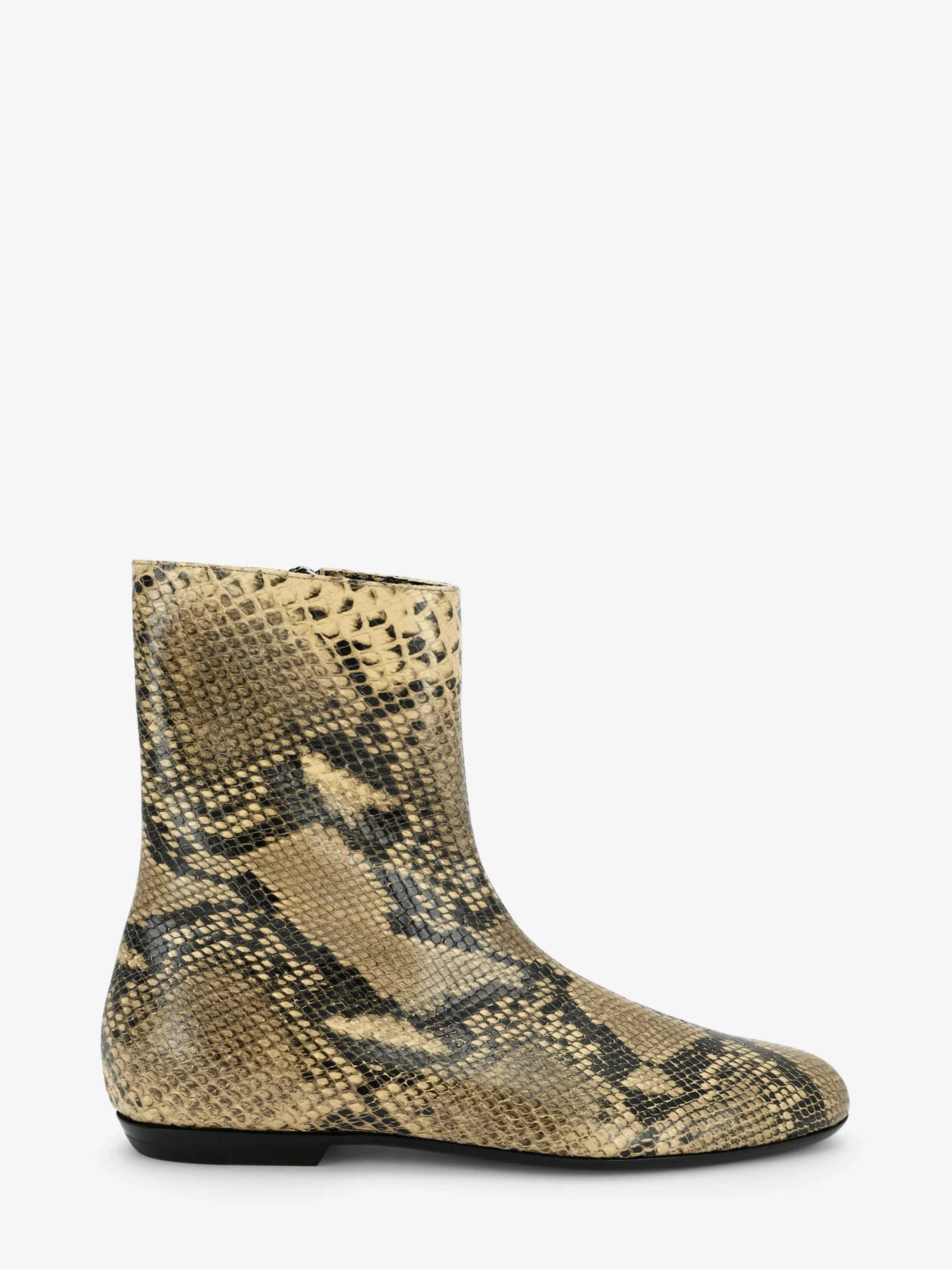LEATHER SOCK BOOTS - 1
