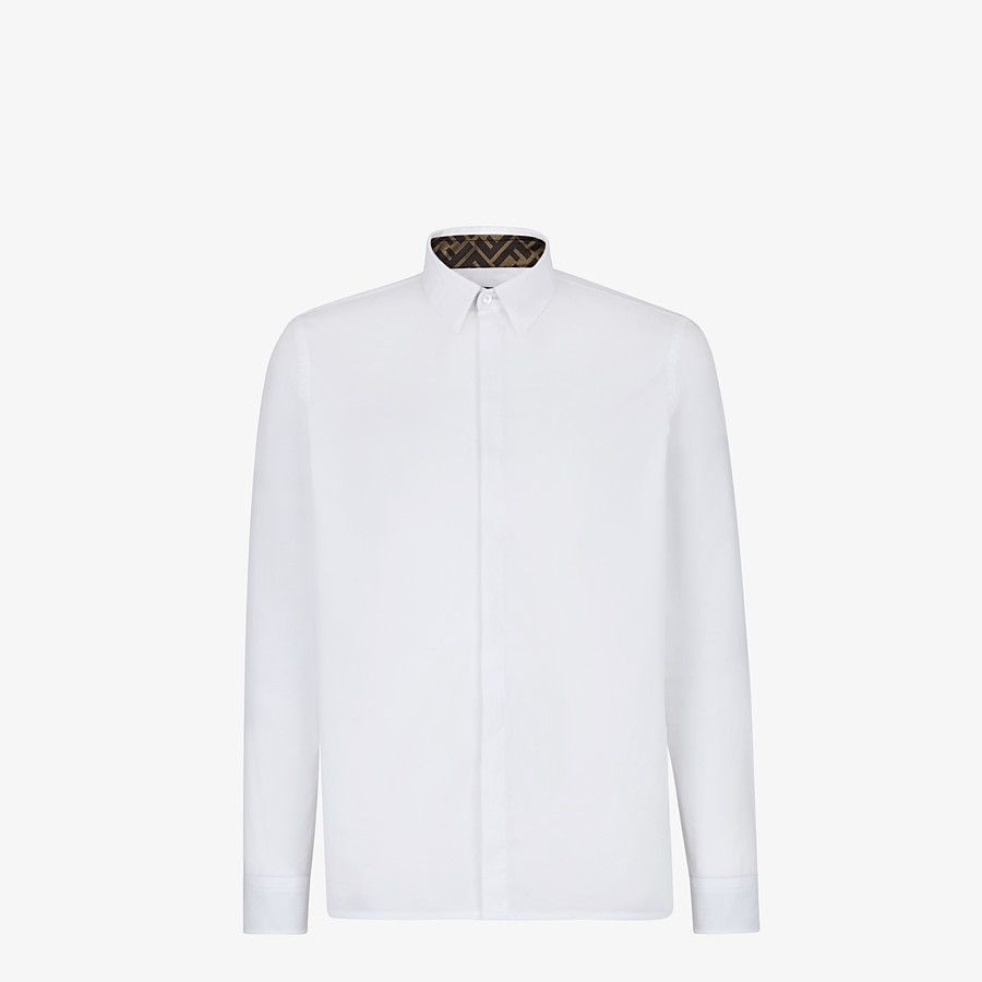 White cotton shirt - 1