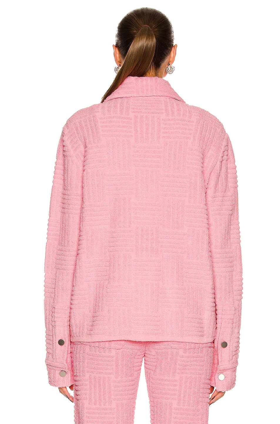 Jacquard Towelling Jacket - 4