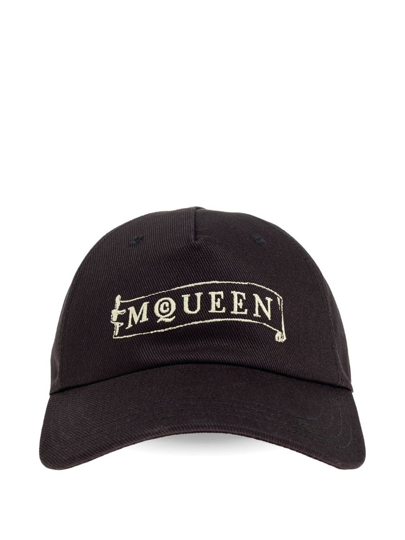 embroidered-logo baseball cap 1