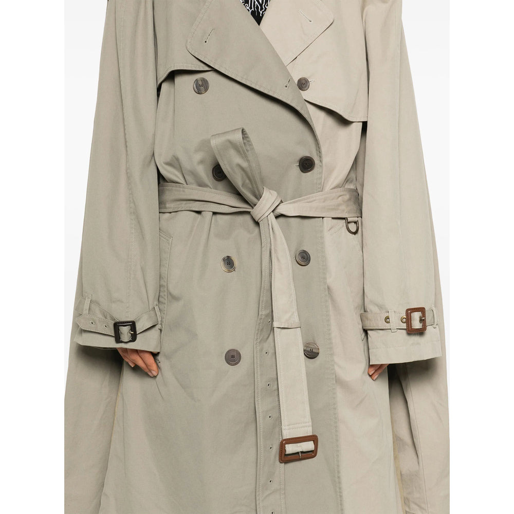 Balenciaga Neutrals Coats - Trench & Raincoats Women - 2